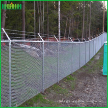 Manufacturer paint galvanized chain link fence